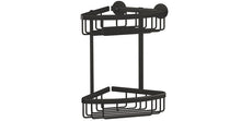 SHELF CORNER SHOWER TESA ALUXX40507 BLACK