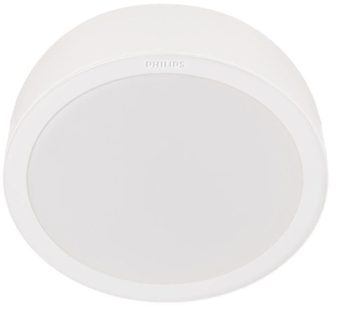 Paviršinė LED panelė lubų Philips Meson, 4000K, LED, baltas
