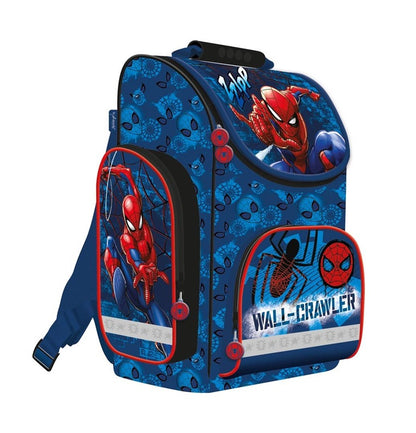 Kuprinė Spiderman, mėlyna, 36 cm x 28 cm x 16 cm