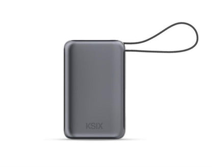 Power bank Ksix, 30000 mAh, pilkas