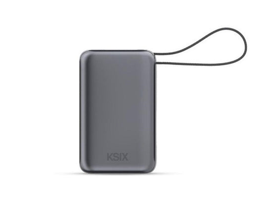 Power bank Ksix, 30000 mAh, pilkas