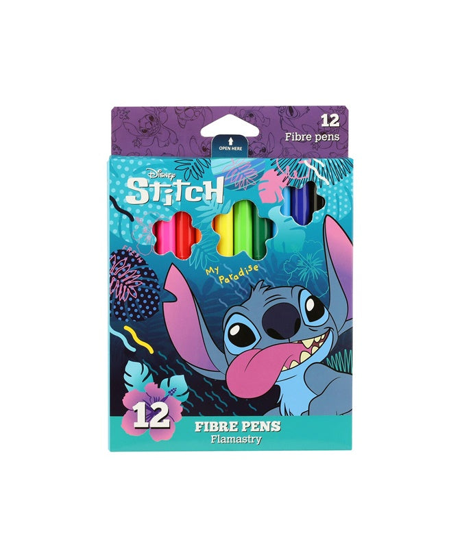 Flomasteriai Disney Stitch, vienpusiai, 12 vnt.