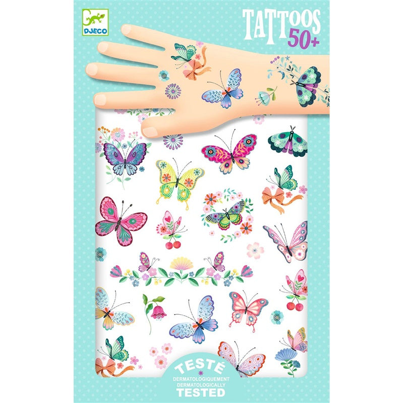 Djeco Butterflies Tattoos DJ09249