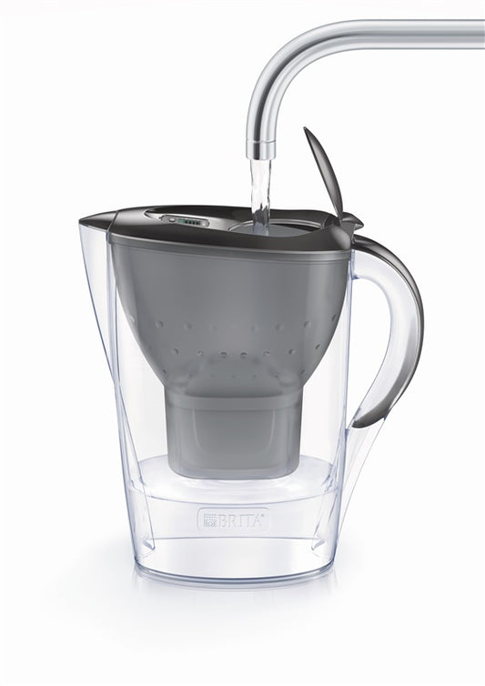 Brita water filter pitcher, 2.4 l, grey