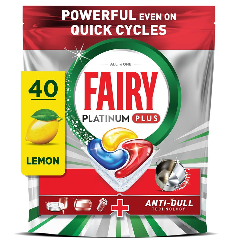 KAPSUŁKI IND FAIRY PLAT PLUS LEMON 40SZT