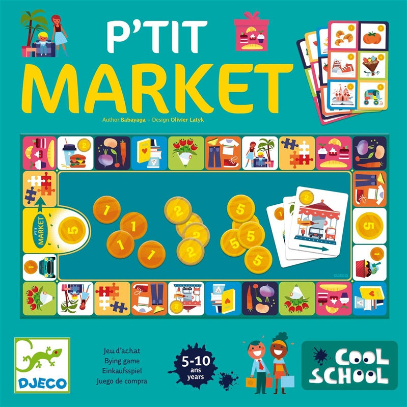 Game Djeco Cool school p'tit market DJ08533