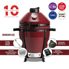 Grilis Kamado Bono MINIMO EVO 16, raudona, 54 cm