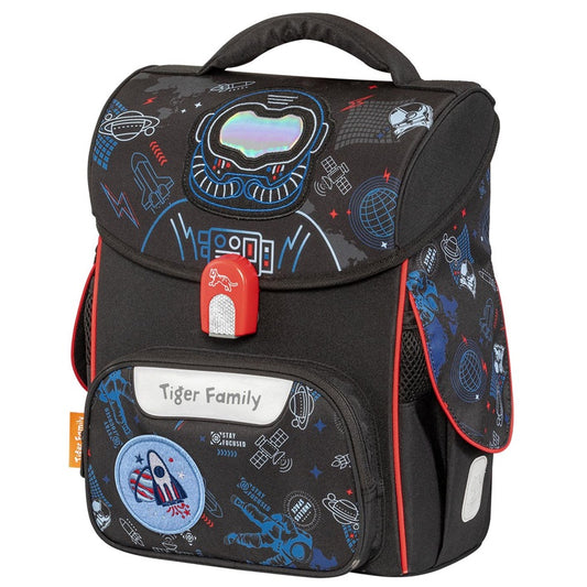 School backpack Tiger Family TGJL-099A(1)black19x31x36 cm