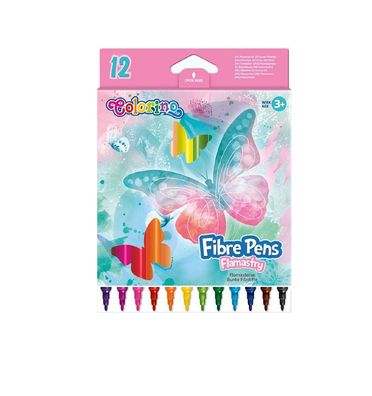 Flomasteriai Colorino Dreams, vienpusiai, 12 vnt.