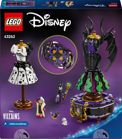 LEGO® Disney Maleficent's and Cruella De Vil's Dresses 43262