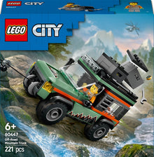 LEGO® City Off-Road 4x4 Mountain Truck 60447, 221 Pieces