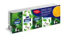 Velvet disposable tissues, 4-ply, 10 pcs.