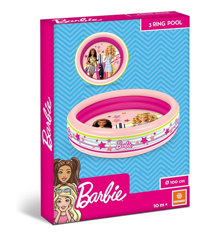 Baseinas pripučiamas Mondo Barbie 16216 100×30 cm 100l