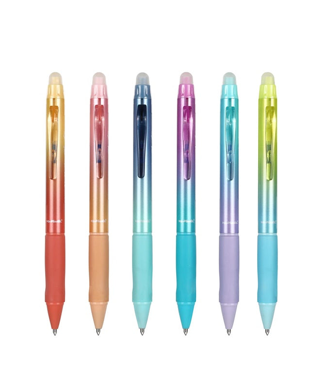 Erasable pen, assorted colours, 0.7 mm