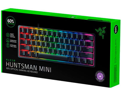 Keyboard Razer Huntsman Mini Red EN, black