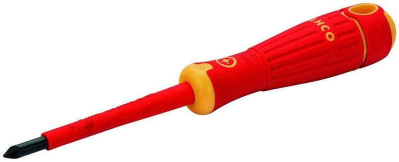 Izolowany wkrętak krzyżakowy Bahco PZ1 x 80 mm