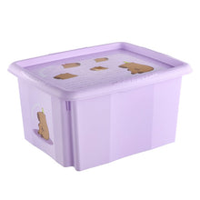 Daiktadėžė su dangčiu Keeeper, 24 l, violetinė sp.