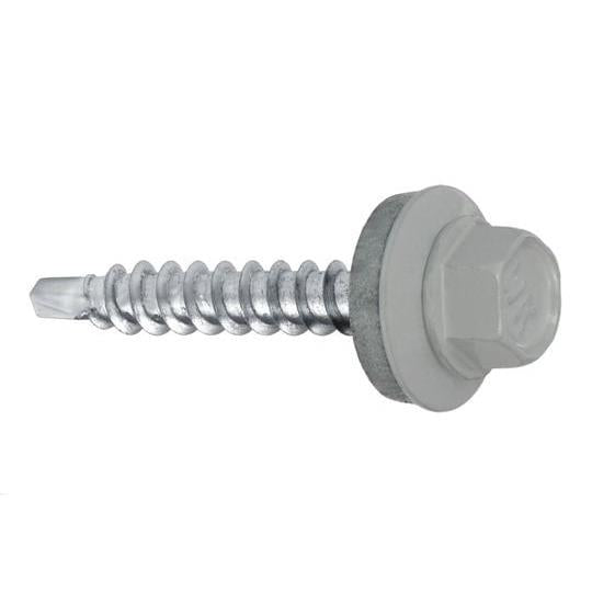 Self-drilling screw Wkret-Met WFD, RAL9006, 4.8 mm x 25 mm, 250 pcs.