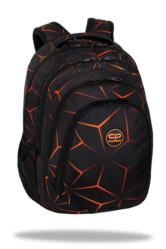 Kuprinė CoolPack Drafter Lava, juoda/oranžinė
