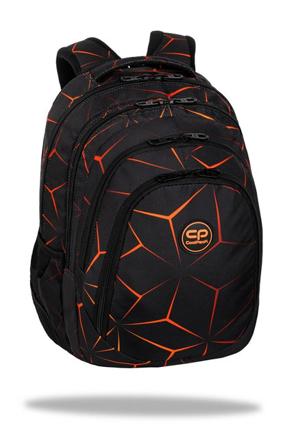 Kuprinė CoolPack Drafter Lava, juoda/oranžinė
