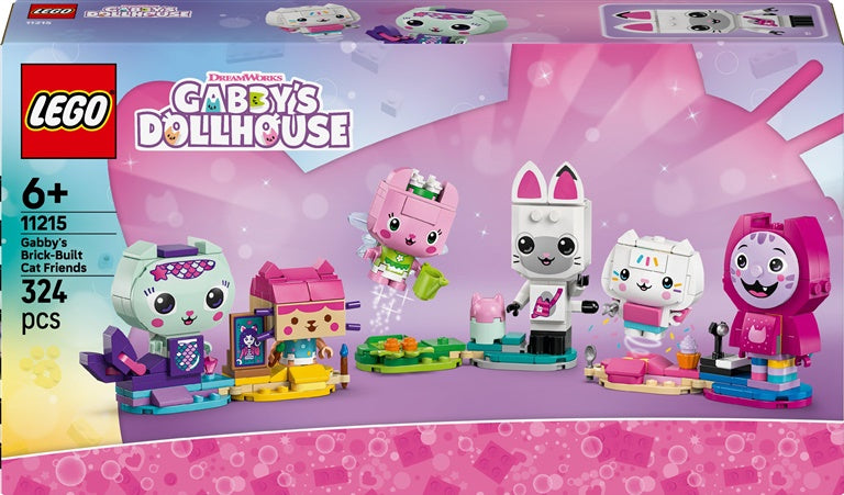LEGO® Gabby's Dollhouse Gabby's Cat-Astrophe 11215, 324 pieces