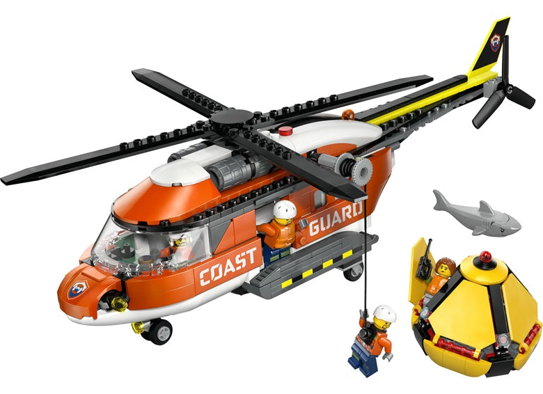 Konstruktor LEGO® City Helikopter 60503, 551 elementy.