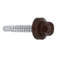 Wkręt samowiercący Wkret-Met WF, RAL8017, 4.8 mm x 19 mm, 250 szt.