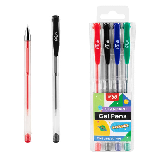 GEL PENS 0.7MM 4PCS