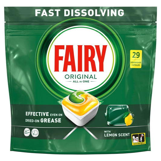CAPSULES IND FAIRY ALLINONE LEMON 29PCS