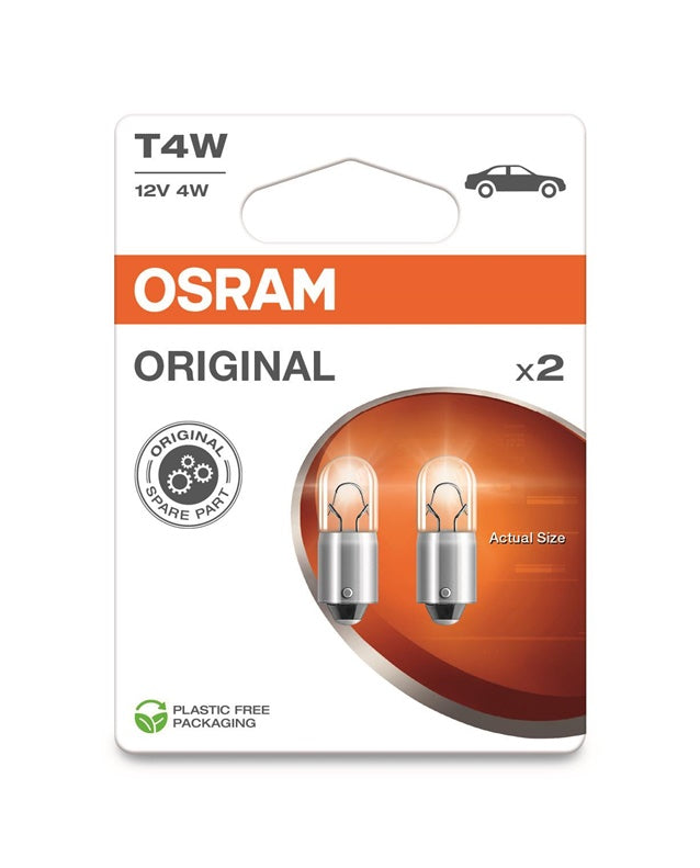 ŻARÓWKA SAM. OSRAM 3893-02B 4W 12V BA9S LF