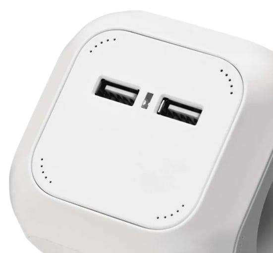 Buitinis ilgintuvas EMOS, 4vt., 2xUSB A, 1.9 m