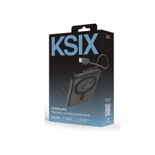 Power bank Ksix, 10000 mAh, szary