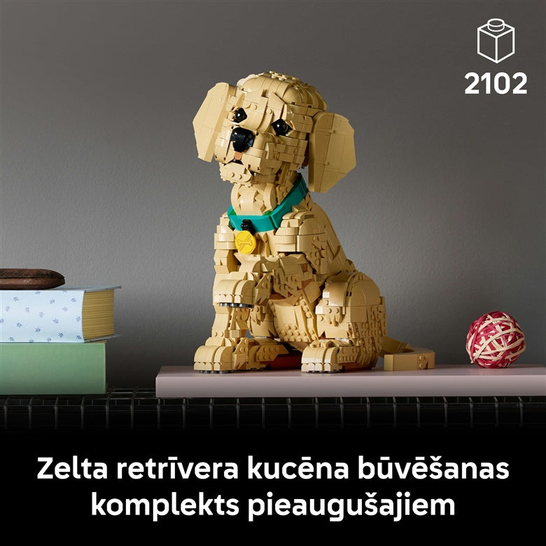 LEGO® Icons Golden Retriever 11384, 2102 pcs.