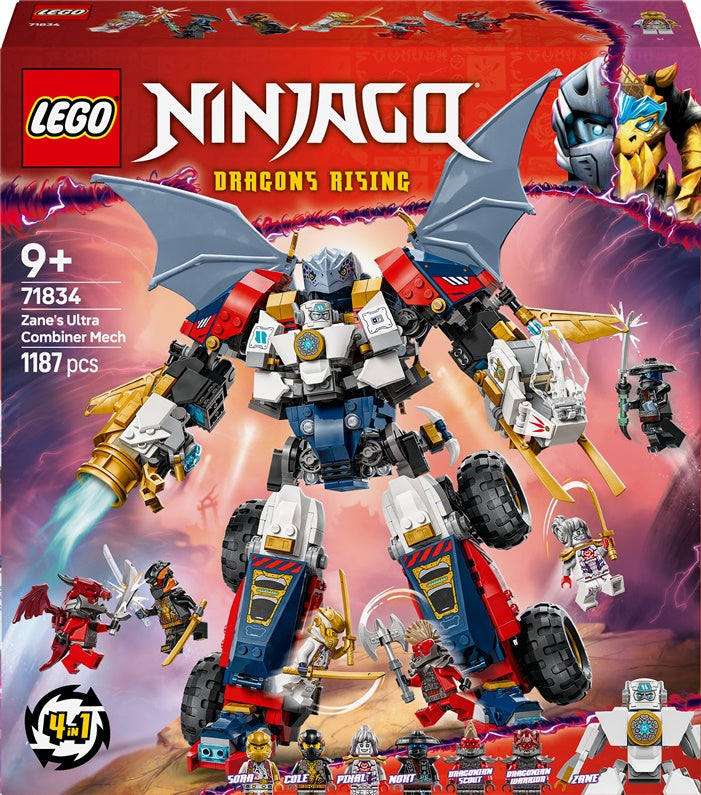 LEGO® Ninjago Zane's Ultra Combiner Mech, 1187 vnt.