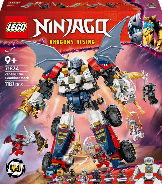 LEGO® Ninjago Zane's Ultra Combiner Mech, 1187 vnt.