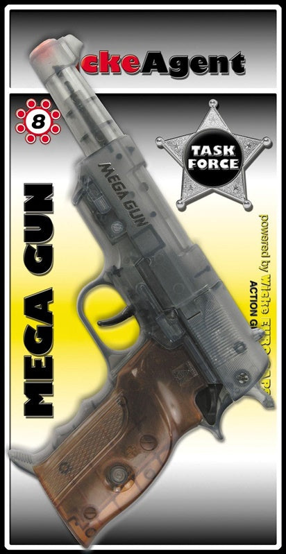 Pistolet zabawkowy Mega Agent 45-0374-07
