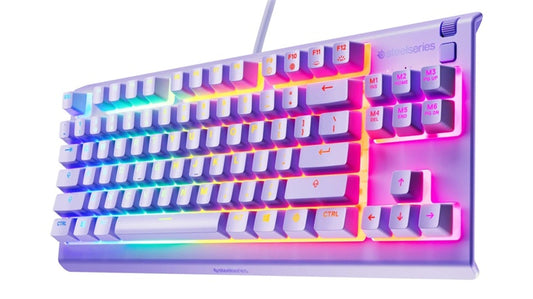 KLAVIATŪRA STEELSERIES APEX3 TKL LAVEND