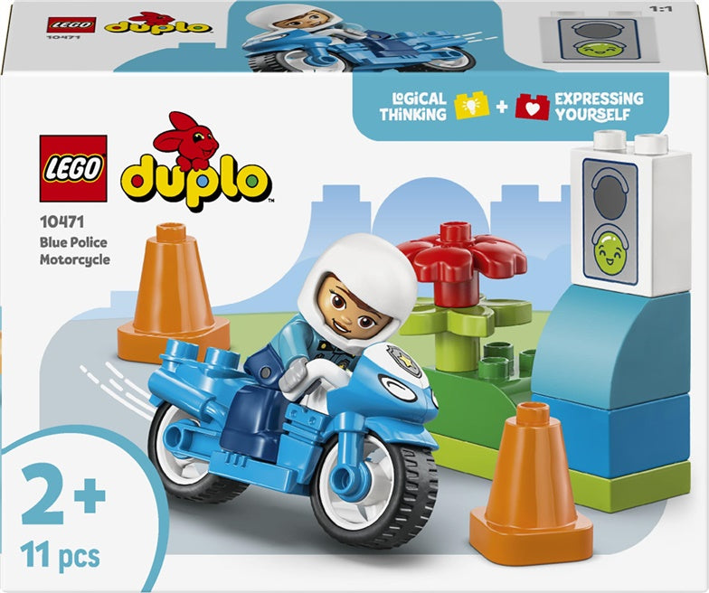 Konstruktor LEGO® DUPLO® Motocykl policyjny 10471,11szt