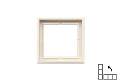 Single frame LIREGUS MODERN, matte sand color