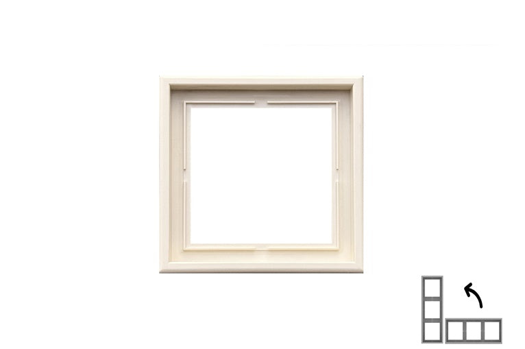 Single frame LIREGUS MODERN, matte sand color