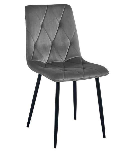 CHAIR LIBRA GREY 86.5X45X54