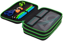 Penalas CoolPack Block, 20 cm x 7.5 cm, juoda/žalia