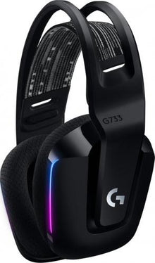 Logitech G733 Wireless Gaming Headset, Black