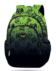 Kuprinė CoolPack F162969, juoda/žalia, 42x34x20 cm