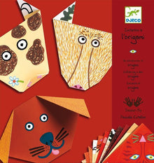 Paper figures making kit Djeco Origami Animals