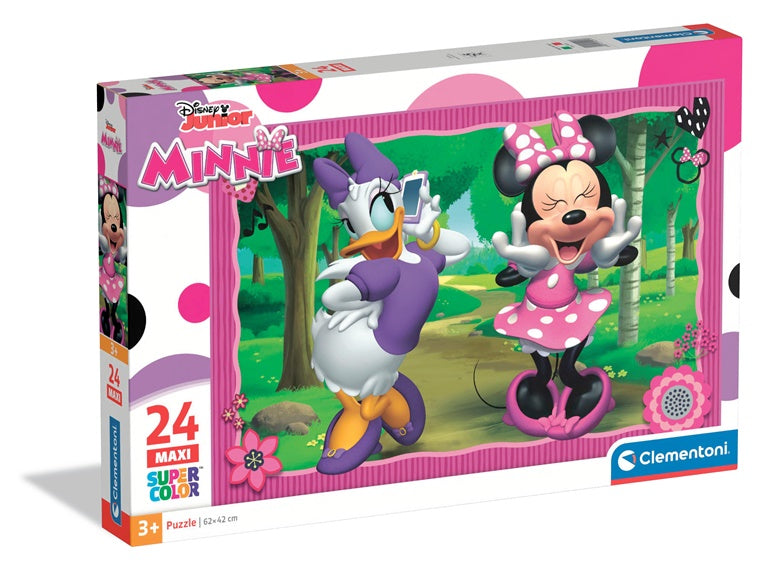 Układanka Clementoni Disney Junior Minnie 24091, 62x42, 24 el.