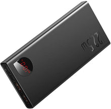 Baseus 20000 mAh, 22.5 W portable charger, black