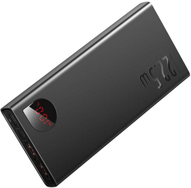 Baseus 20000 mAh, 22.5 W portable charger, black