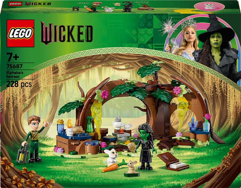 LEGO® Wicked Elphaba's Retreat 75687 Building Set, 228 pieces