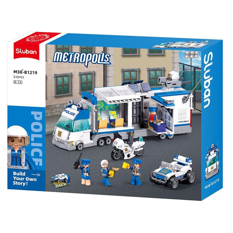 Constructor Sluban Metropolis M38-B1219, plastic